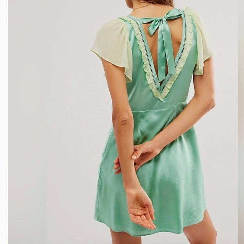 NWT Free People Violet Visions Mini Dress Size 8